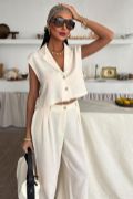 Zoe Crop Yelek Takım 9744-08 resmi